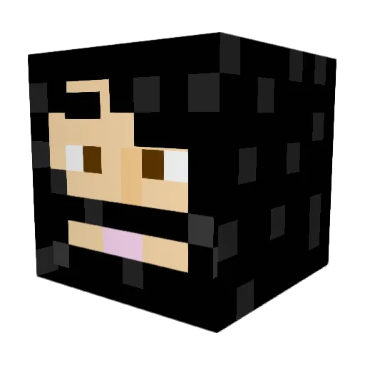 Eneuwi99 Minecraft avatar head, 3D render