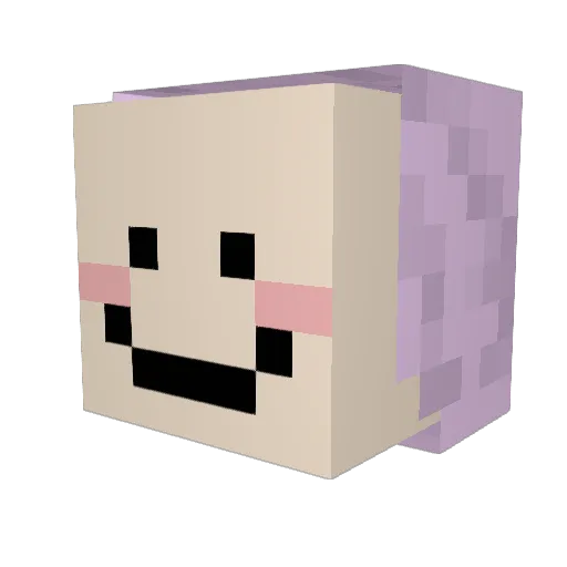 Eng_Eh Minecraft avatar head, 3D render