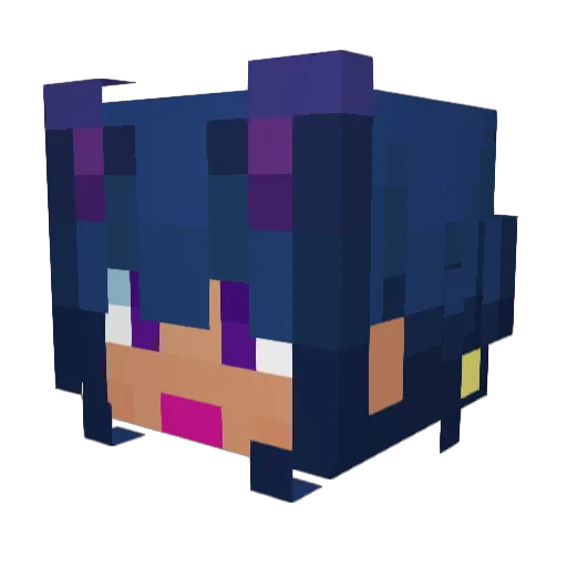 EngelOfWar Minecraft avatar head, 3D render