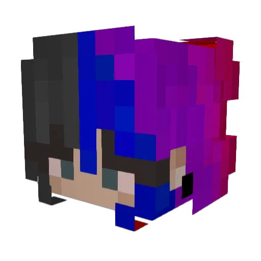 Enginerd05 Minecraft avatar head, 3D render
