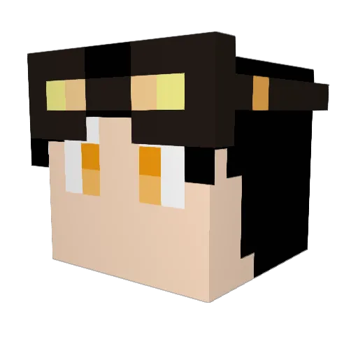 Eni_OnTheSide Minecraft avatar head, 3D render