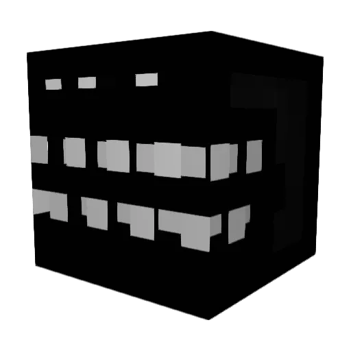 Enic27 Minecraft avatar head, 3D render