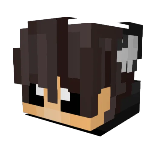 EnieczeK Minecraft avatar head, 3D render