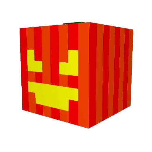 Enigma543 Minecraft avatar head, 3D render