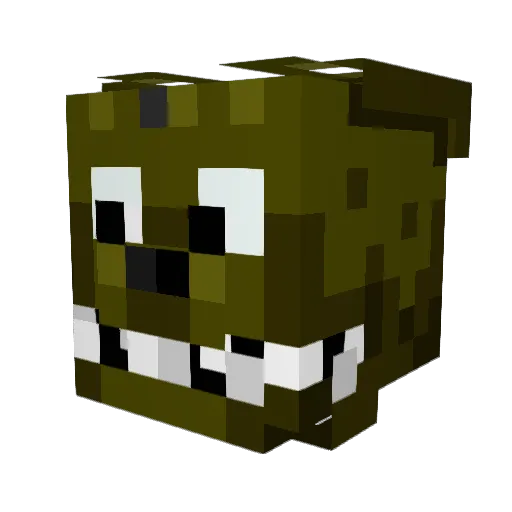 Enigma634 Minecraft avatar head, 3D render