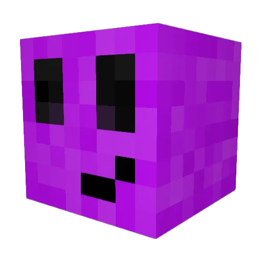 EnigmaticSlime Minecraft avatar head, 3D render