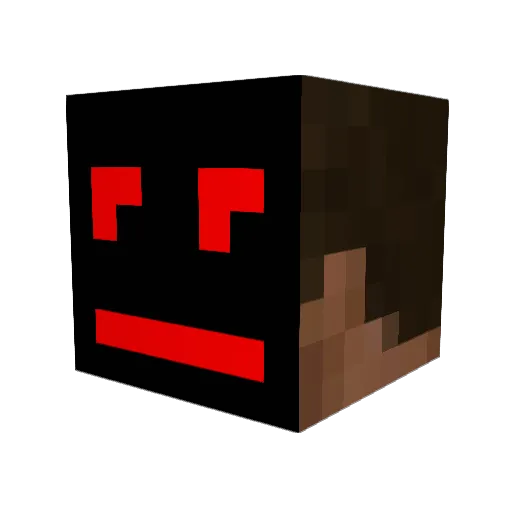 Enilads Minecraft avatar head, 3D render