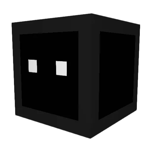 EniodaS Minecraft avatar head, 3D render