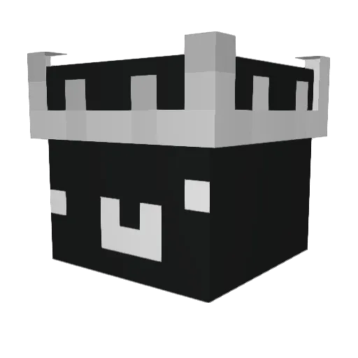 Enka_ek Minecraft avatar head, 3D render