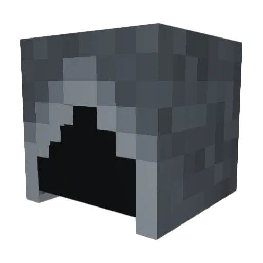 Enlain27 Minecraft avatar head, 3D render
