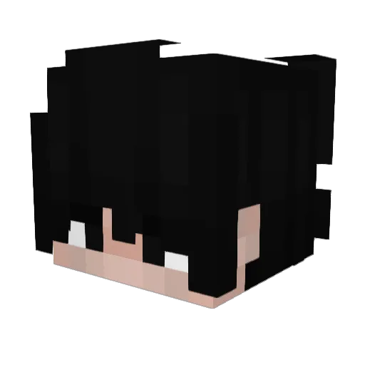 Enloperito Minecraft avatar head, 3D render