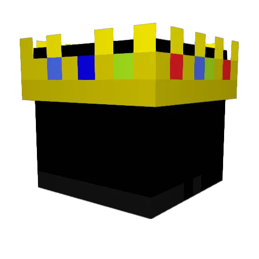 Enlun1202 Minecraft avatar head, 3D render