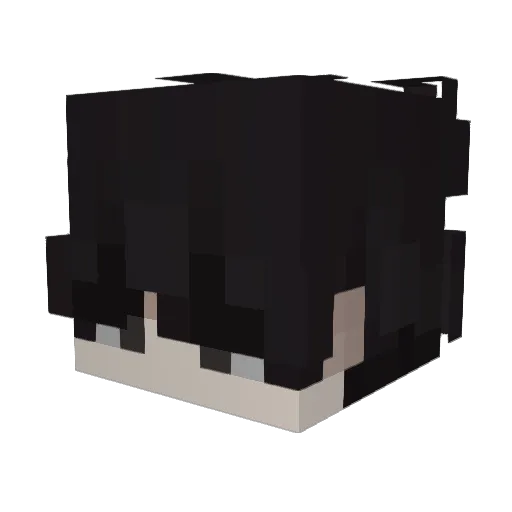 Enodouf Minecraft avatar head, 3D render