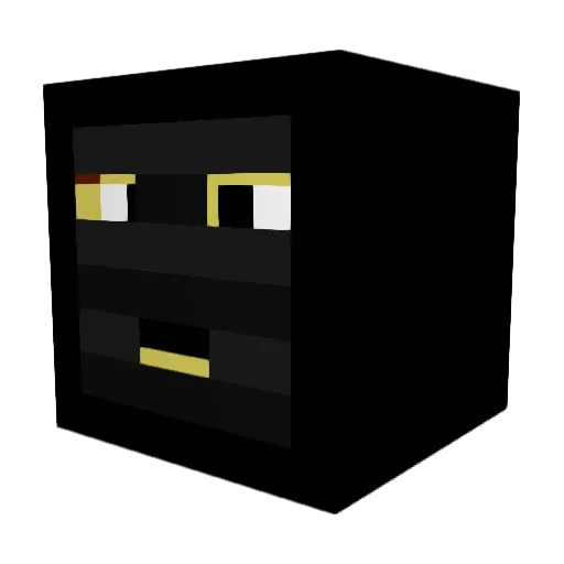 Enoj10113 Minecraft avatar head, 3D render