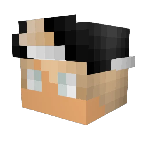 EnomisZ Minecraft avatar head, 3D render