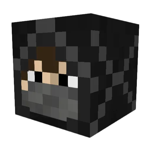 EnotGamingYT Minecraft avatar head, 3D render