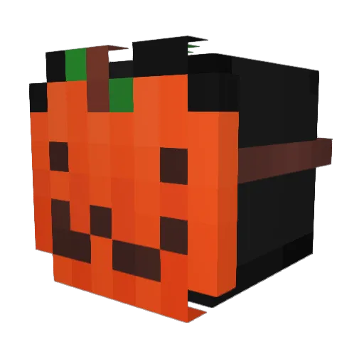 EnotPierce Minecraft avatar head, 3D render
