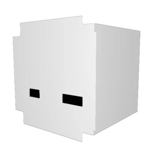 Enotik1337 Minecraft avatar head, 3D render