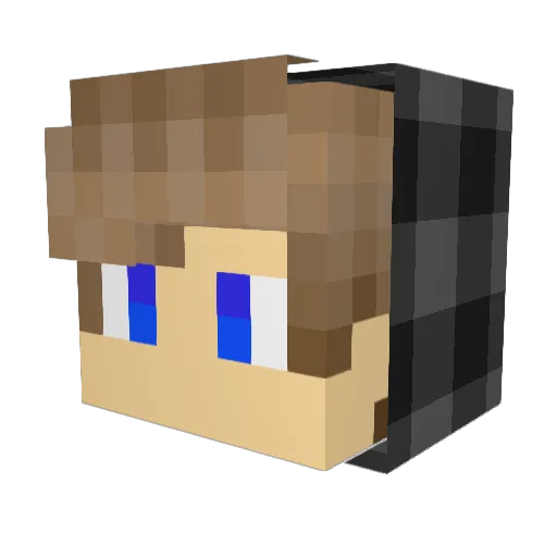 Enotik_782 Minecraft avatar head, 3D render