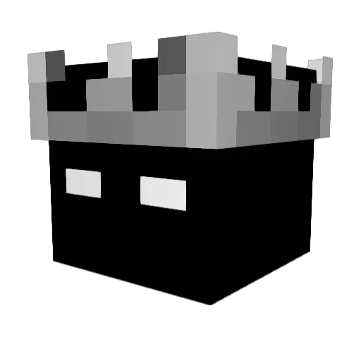 EnriXDDDD95 Minecraft avatar head, 3D render