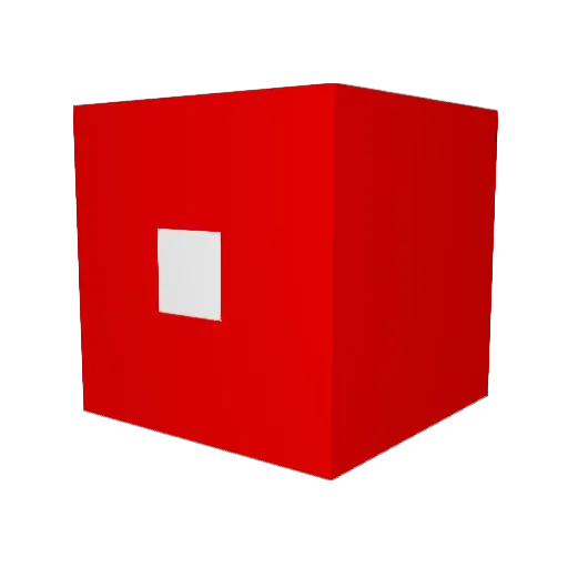 Enrotos Minecraft avatar head, 3D render
