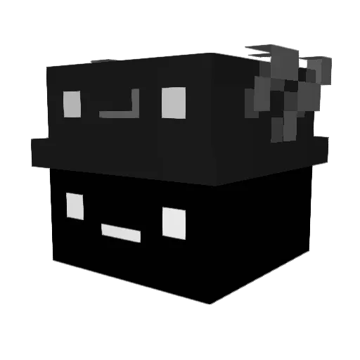 Enry__ Minecraft avatar head, 3D render