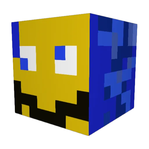 Ensam5099 Minecraft avatar head, 3D render