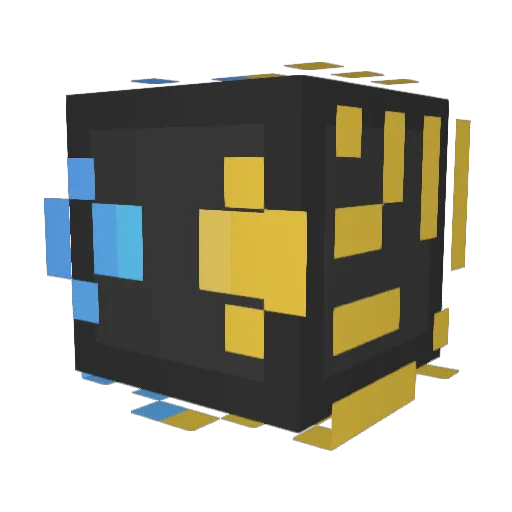 Enser1234 Minecraft avatar head, 3D render