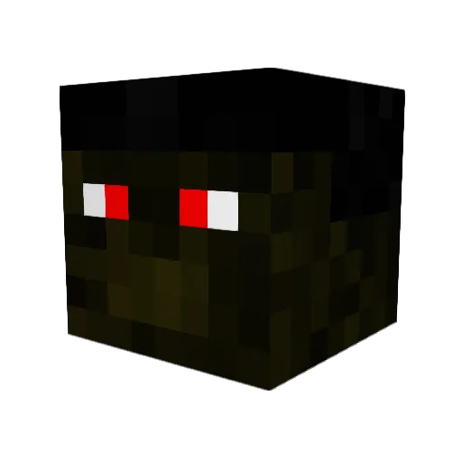 EnslavingNegros Minecraft avatar head, 3D render