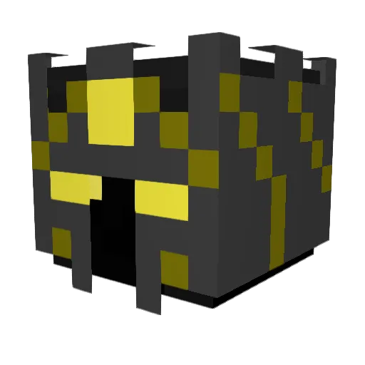 Enstorm15 Minecraft avatar head, 3D render
