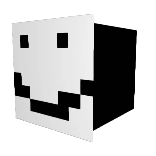 EnsureforDessert Minecraft avatar head, 3D render