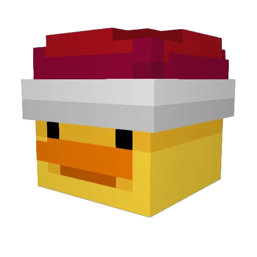 Enteeeeeeeee11 Minecraft avatar head, 3D render