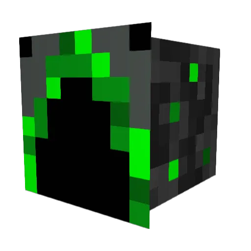 Enter54623 Minecraft avatar head, 3D render