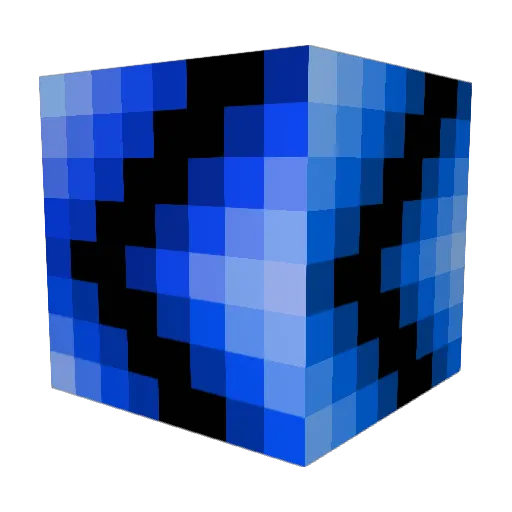 Enternal0 Minecraft avatar head, 3D render
