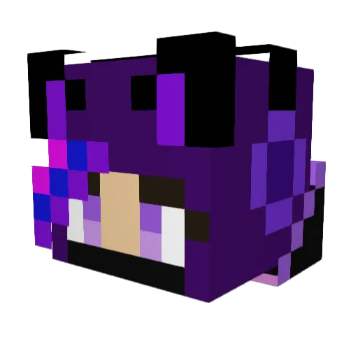 EnterolactisPlus Minecraft avatar head, 3D render