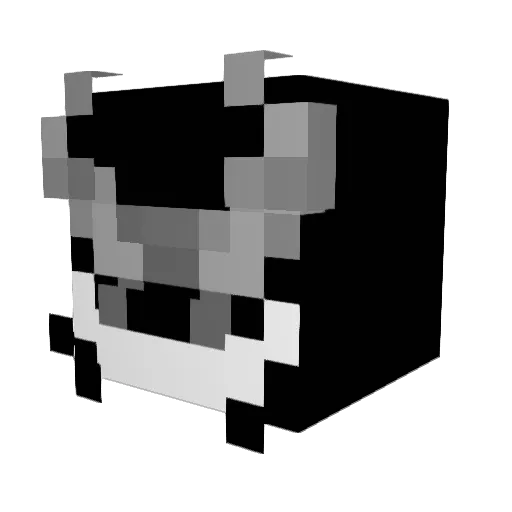 Entitilo_cyksi Minecraft avatar head, 3D render