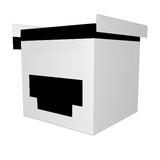 Entitilo_fDrXz Minecraft avatar head, 3D render