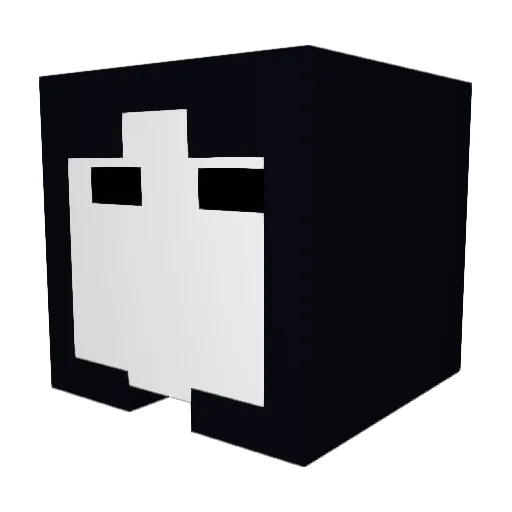 EntityExe404 Minecraft avatar head, 3D render
