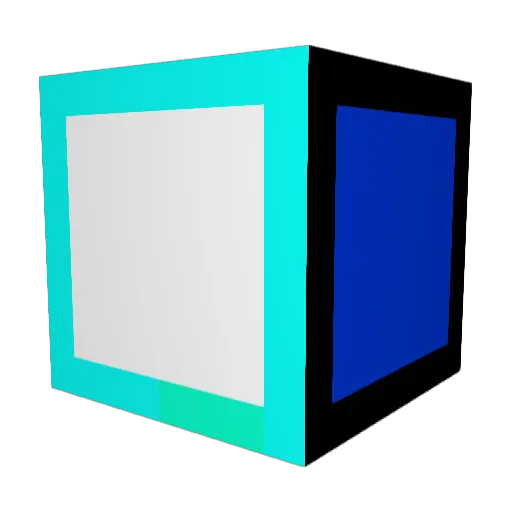Entra_ Minecraft avatar head, 3D render