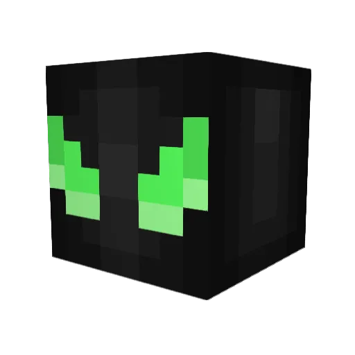 Entrexity Minecraft avatar head, 3D render