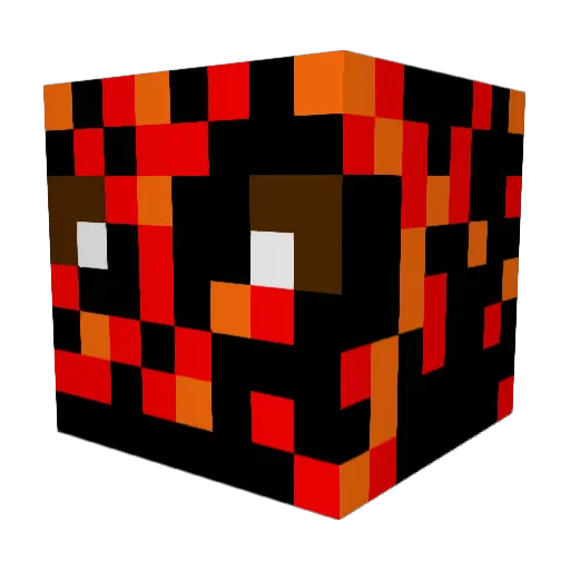 EntyJR2002 Minecraft avatar head, 3D render