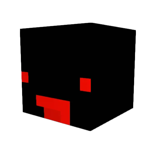 Enuhme Minecraft avatar head, 3D render