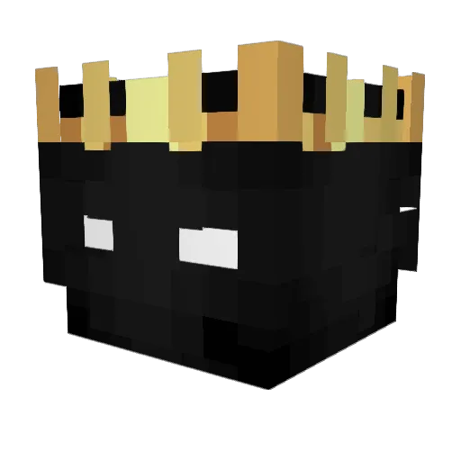Envelt Minecraft avatar head, 3D render