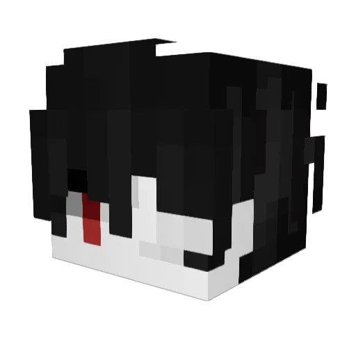 Envry Minecraft avatar head, 3D render