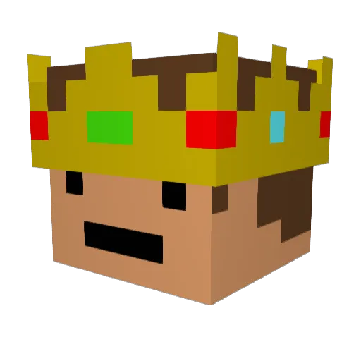 EnvyingSteak189 Minecraft avatar head, 3D render