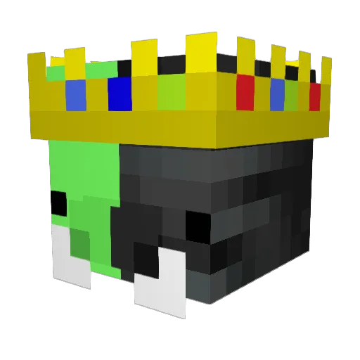 Minecraft-Avatar von Enyosverd: Kopf als 3D-Render
