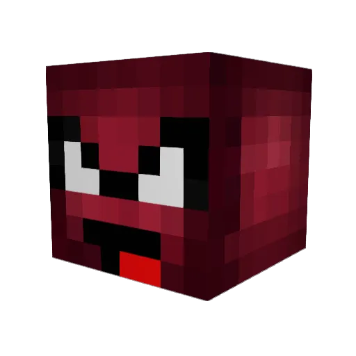 EoKcTr Minecraft avatar head, 3D render