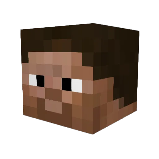 Eo_Presley Minecraft avatar head, 3D render
