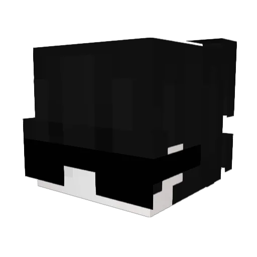 Eogee Minecraft avatar head, 3D render