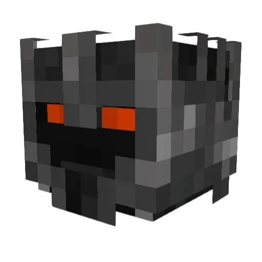 Eoin_06 Minecraft avatar head, 3D render